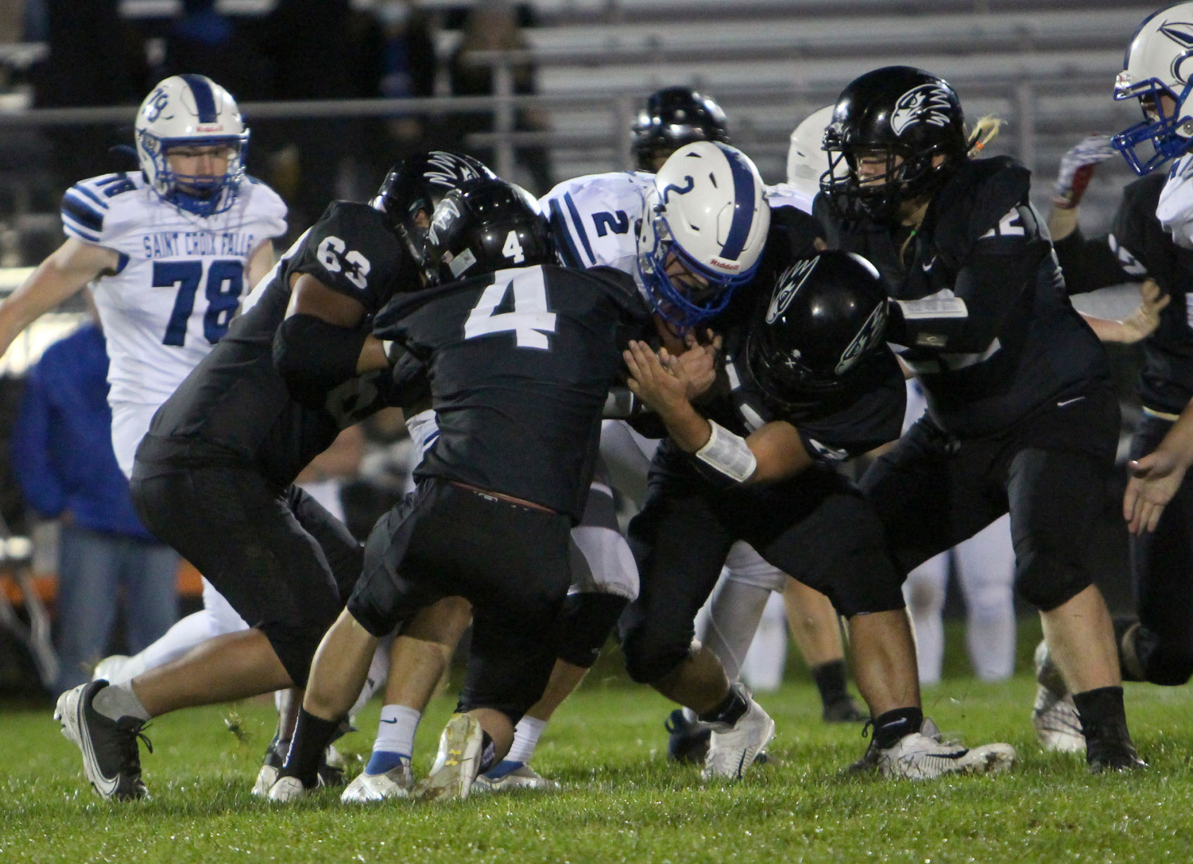 Saint Croix Falls at Bloomer football 9-24-21
